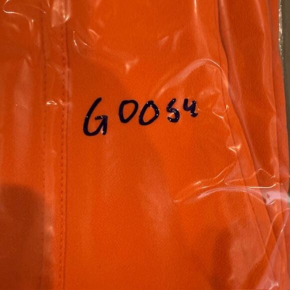 ZARA High Waist Pintuck Mini Skirt in Orange Size Small - Picture 8 of 8